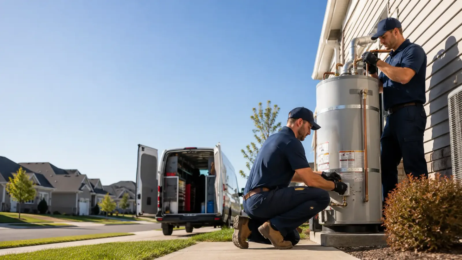 Water Heater Installation in Franklin, WI